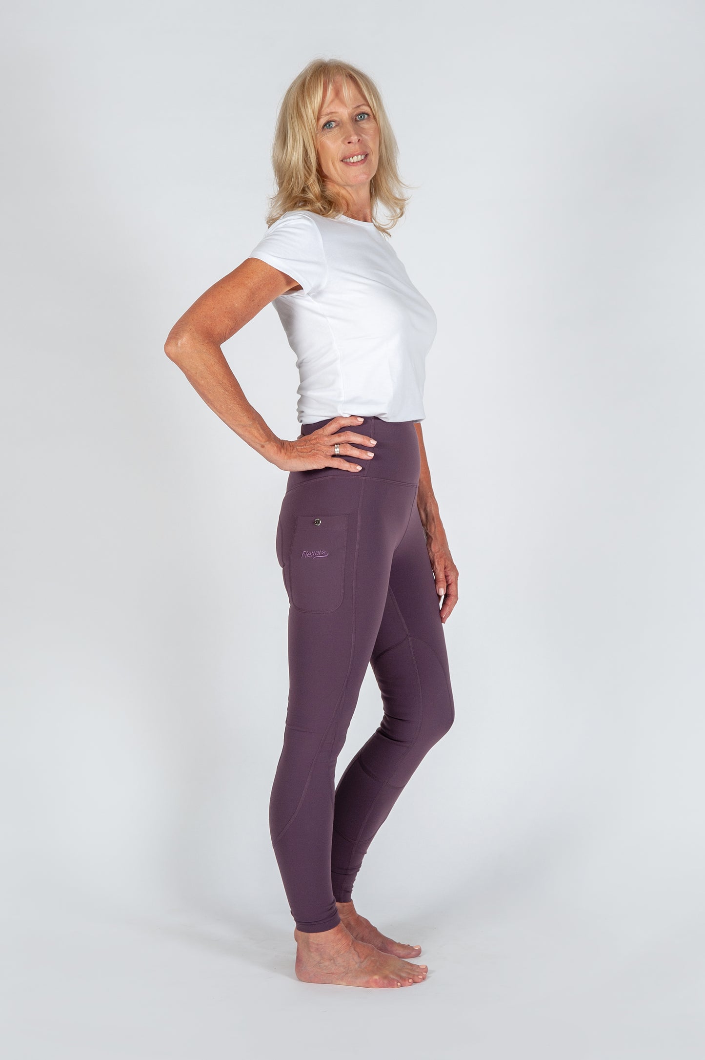 purple jodhpurs