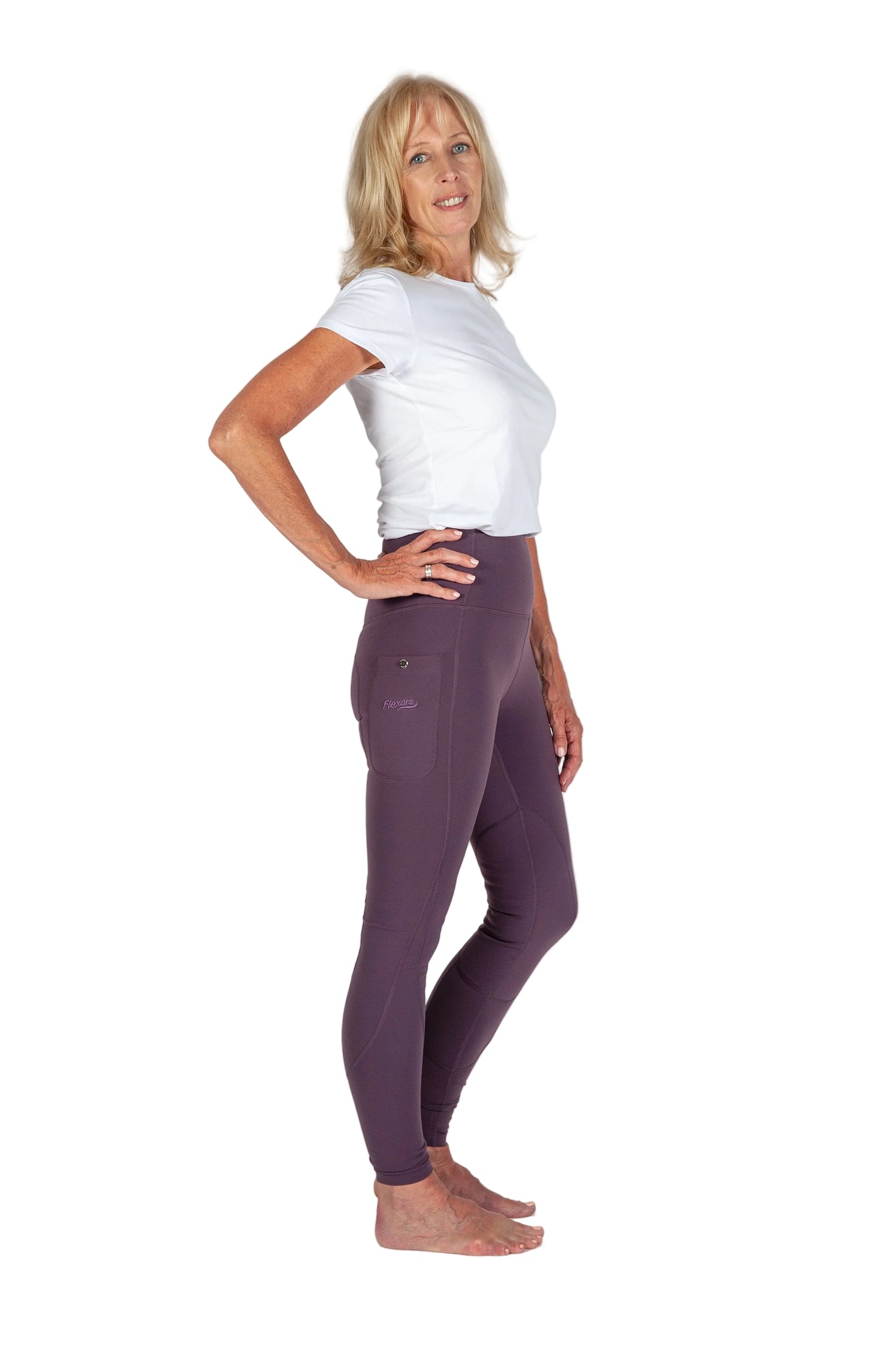purple jodhpurs